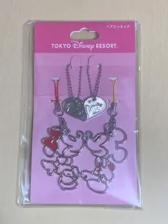 東京ディズニーリゾート ミッキー　ミニー　ストラップ　キーホルダー
