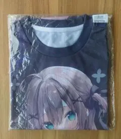 恋するココロと魔法のコトバ フルグラフィックTシャツ 二葉好奏 白もち 