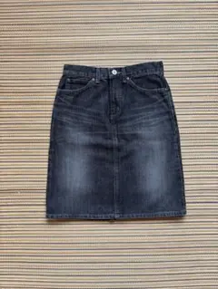 Vienus Jeon ブラックデニムスカート　EDWIN 　ビーナスジーンズのサムネイル