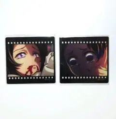 鬼滅の刃ダイニング　お楽しみくじ　フィルム風クリアカード　胡蝶しのぶ　カナエ