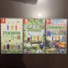 Pikmin 1+2, 3, 4 セット