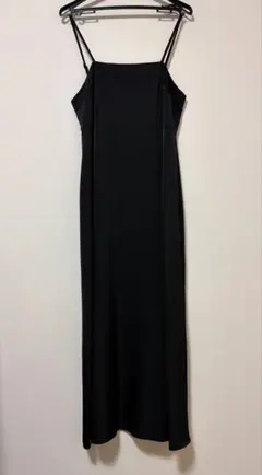み*様 Louere バックストラップデザインサテンキャミワンピース