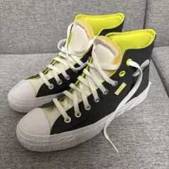 CONVERSE ALL STAR ハイカットスニーカー グレー/イエロー
