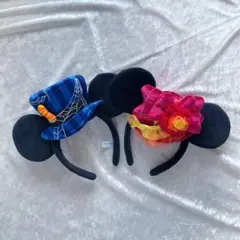 ディズニーカチューシャ　2点セット　ハロウィン　2018