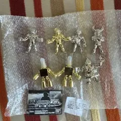 ダイキャストキン消しキン肉マンマッスルフェス金銀、モーターマン　バッファローマン