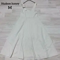 【Hudson honey】ハドソンハニー　ジャンパースカート　リネン混　M