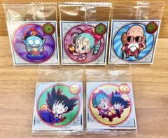 【龍球レア・5枚セット】ドラゴンボール超戦士シールウエハース超★激闘の記憶