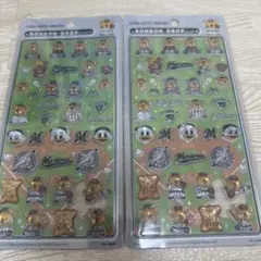 【正規品】千葉ロッテマリーンズ コアラのマーチ ボンボンドロップシール　2枚