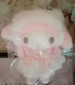 マイメロディ ぬいぐるみ　マスコットホルダー 白猫バレリーナ サンリオ imgrc0153460071.jpg?fitin=272:272