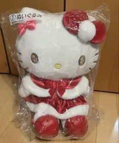 匿名配送　ハローキティ 当たりくじ　ぬいぐるみ 大きめ　一番くじ