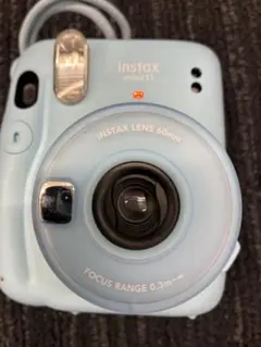 instax mini 11 水色 インスタントカメラ 本体