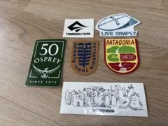 Patagonia他　ステッカーセット 6種類