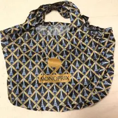 【新品未使用】MONOPRIX エッフェル塔柄 エコバッグ