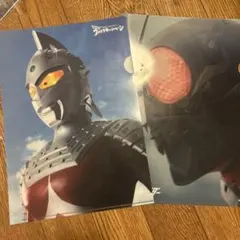 ウルトラマン シン・仮面ライダー クリアファイル
