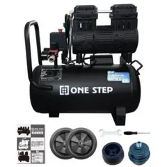 エアーコンプレッサー 22L 100v 静音B2225小型 オイルレス - メルカリ