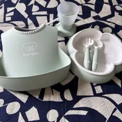 新品未使用 BABYBJORN ベビー用食器セット スタイ プレート スプーンのサムネイル