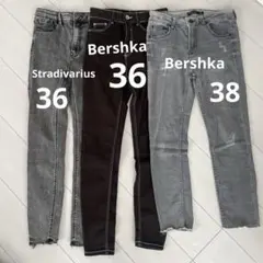 最終値下げ　まとめ売り　ベルシュカ　スキニーStradivarius デニム