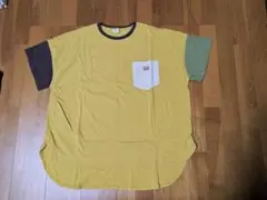 ☆HEART MARKETマスタード色Tシャツフリーサイズのサムネイル