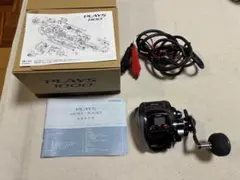 ★美品★　●シマノ電動リール●プレイズPLAYS1000　「電源コード3m付」 ☆美品☆ ○シマノ電動リール○プレイズPLAYS1000 「電源コード