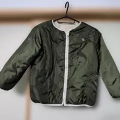 【アーノルドパーマー】オリーブグリーン ジップアップジャケット　リバーシブル