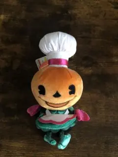 ３３　ディズニー☆ぬいぐるみバッチ　ハロウィン2015 かぼちゃ　パンプキン