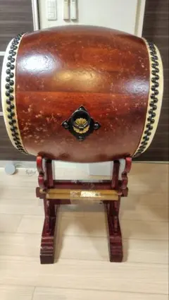 和太鼓 平太鼓 33cm 1尺1寸　和楽器 上鳴 日本製　くりぬき　本革　特別製 和太鼓 平太鼓 33cm 1尺1寸 和楽器 上鳴 日本製 くりぬき 本革 特別製