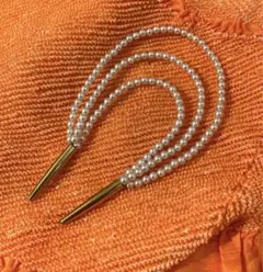 かんざし パール ヘアアクセサリー 髪飾り まとめ髪 夜会巻きコーム