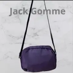Jack Gomme 紫 ショルダーバッグ