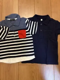 COMME CA ISM ポロシャツ 2点セット 100A