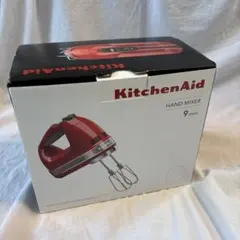 新品】KitchenAid 9KHM928CA RED ハンドミキサー - メルカリ