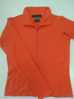 Nike オレンジ ジップアップ