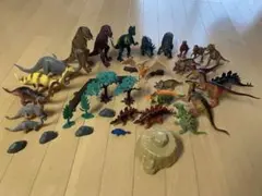 【まとめ売り】恐竜フィギュア 25体 おもちゃ セット おまけ付き