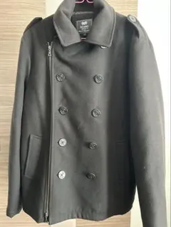 BEAMS HEART ブラック ピーコート Lサイズ