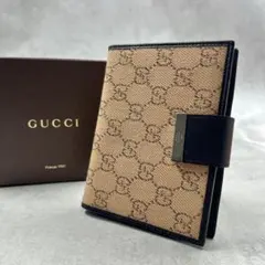 GUCCI GGキャンバス GG柄 手帳カバー 9121 - メルカリ
