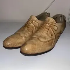 フラテッリジャコメッティ オーストリッチレザー ペルジャンスリッポン 