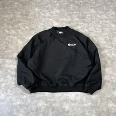 CYRK ナイロンプルオーバー AEGON企業ロゴ XL ゆるダボメンズ古着