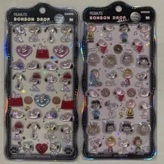 【正規品】スヌーピー ボンボンドロップシール ちゅるきら 2種セットのサムネイル