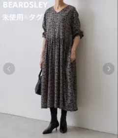 BEARDSLEY ビアズリー ドットギャザーワンピース 水玉 1 現行 - メルカリ