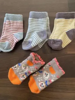 ★美品★breeze他　ベビーソックス4足セット