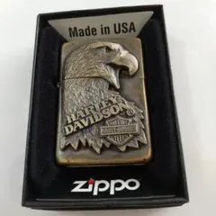 希少 Zippo ハーレーダビッドソン オイルライター シルバー XV 1999 