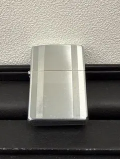 zippo☆ヘリンボーン柄 新品 両面加工 ブラックニッケル 送料無料 