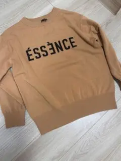 スピックアンドスパン　ロゴニット　キャメル