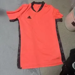 adidas KERO READY オレンジシャツ Lサイズ
