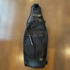 megさま専用　PORTER ポーター ボディバッグ ブラック megさま専用 PORTER ポーター ボディバッグ ブラック - メルカリ