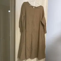 ✨おすすめ✨studioCLIP ブラウン ロングワンピース Lサイズ