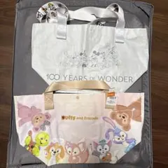 香港ディズニー限定 ダッフィーフレンズ ミッキー　ショッピングバッグ 新品