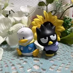 サンリオ　イケてるパーカーフィギュア　 バットバツ丸&あひるのペックルセット