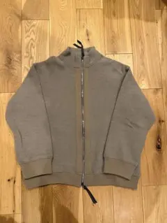 WISDOM フルジップ WOOL ドライバーニットジャケット