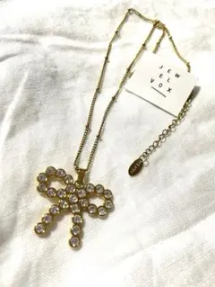 Jewel VOX 新品未使用 リボン ネックレス