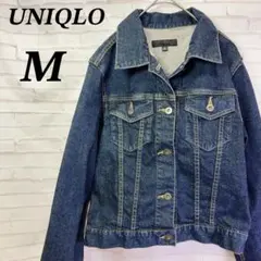 【美品】ユニクロ　デニムジャケット　Gジャン　羽織り　アウター　ミニマル　万能
